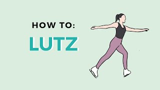 HOW TO DO A LUTZ JUMP  OFFICE TRAINING  Coach Michelle Hong [upl. by Abbub]