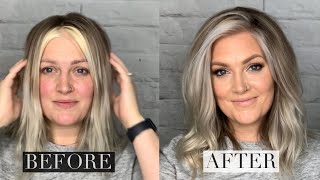 HOW TO GET ASH BLONDE HAIR AT HOME [upl. by Mittel]