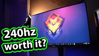 Is 240hz Worth It My Experience [upl. by Cherice]