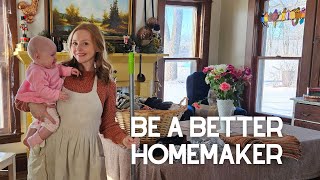 10 Ways to Be A Better Homemaker in 2024 [upl. by Ereynihc]