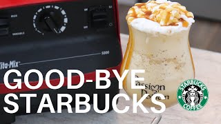 How To Make The BEST Caramel Macchiato Frappuccino At Home [upl. by Fadiman380]