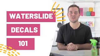 WATERSLIDE DECALS 101 [upl. by Dagny]