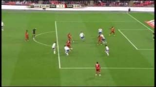 AMAZING GOAL Asamoah Gyan 90th minute England V Ghana [upl. by Ethelind]