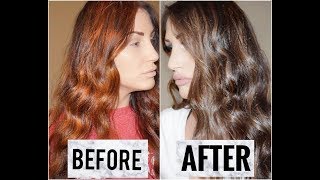 HOW TO FIX BRASSY ORANGE HIGHLIGHTS AT HOME FOR CHEAP [upl. by Adella998]