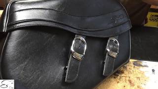 FixingRepairing Motorbike Saddlebags [upl. by Nolek]