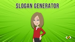 Free Slogan Generator  Unique Slogan in Just 3 Seconds [upl. by Mercuri84]