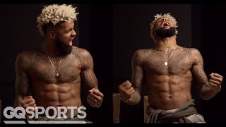 Odell Beckham Jr Flexes in Fall’s Boldest Menswear  GQ Sports [upl. by Josias563]