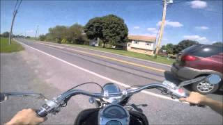 2005 Honda VTX 1300 Test Drive [upl. by Leinad]