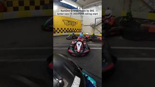 KartOne Grande finale 20241214 junior race 1 racestart crash firstcornercrash karting [upl. by Allimaj]