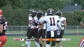 Bellefontaine vs Coldwater Football 8252023 [upl. by Arrakat]