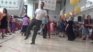 FUN Clogging Flatfoot Buck amp Contra Dancing  Like NoOne is Watching [upl. by Ainevuol]