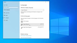 How to reset Keyboard settings to default in Windows 10 [upl. by Nezah]