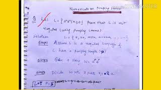 Check given language anbn is not Regular language using pumping lemma  lecture114toc [upl. by Littell51]