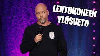 Niko Kivelä Lentokoneen ylösveto  Stand Up  Nelonen [upl. by Nnateragram]