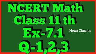 Ex 71 Q123 Chapter 7 Permutations and Combinations Class 11 Maths Ncert [upl. by Yelrihs56]