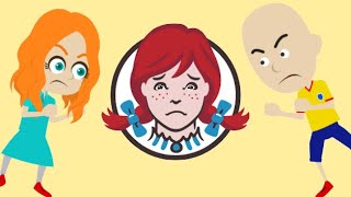 Caillou and Rosie misbehaves at Wendys [upl. by Corbie853]