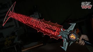 How to make CRUCIBLE SWORD from DOOM ETERNAL DIY [upl. by Mur]