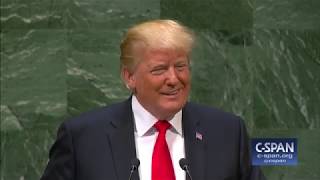 President Trump addresses UN General Assembly  FULL SPEECH CSPAN [upl. by Asiek]