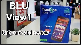 BLU View 1 Unboxing and Review For Tracfone [upl. by Hortensia]