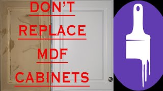 How To Delaminatedefoil MDF Cabinets [upl. by Gregoire]