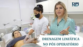 Drenagem linfática no pós operatório  Dra Leticia Suave [upl. by Fisoi]