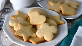 Galletas de MANTEQUILLA 🌟 Muy Fáciles [upl. by Pineda]