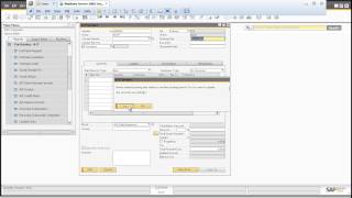 SAP B1 Purchasing  AP Invoice [upl. by Atteniuq]