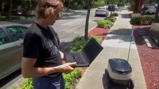 Testing of Starship Autonomous Delivery Robots in Silicon Valley [upl. by Anil]