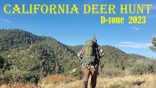 CALIFORNIA DEER HUNT 2023 [upl. by Amr]