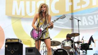 Lindsay Ell quotAmerican Womanquot Live CMAFest 2014 [upl. by Halima661]