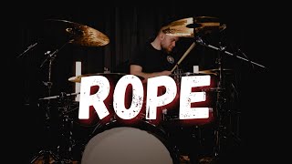 ROPE FOO FIGHTERS  Drum Cover [upl. by Shugart]