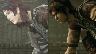 Shadow of the Colossus Graphics Comparison PS2 vs PS4 Pro [upl. by Ehrlich]