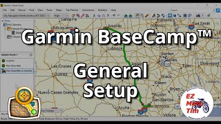 Garmin BaseCamp™ General Setup [upl. by Retsub]