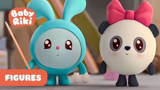 BabyRiki  Best episodes about Figures  Cartoons for Kids  0 [upl. by Ynohtnanhoj165]