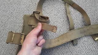 How to setup British pattern 37 webbing [upl. by Areip487]