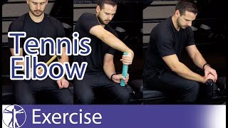 Lateral Epicondylalgia Exercises  Tennis Elbow Rehab [upl. by Letsyrk543]