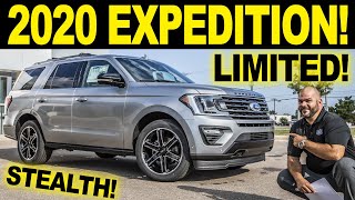 2020 Ford Expedition Limited Stealth Edition  FULL Exterior amp Interior Walkaround [upl. by Atiraj517]