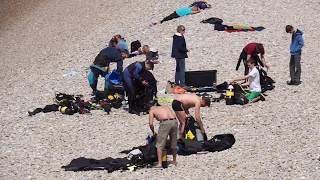 Dorset Sealife  Chesil Beach Underwater [upl. by Haret]