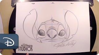 HowTo Draw Stitch  Walt Disney World [upl. by Etnod]