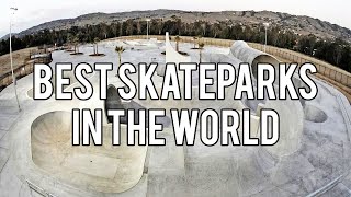 10 BIGGEST Skateparks In The WORLD US UK Canada Australia China [upl. by Berger]