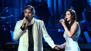 Andrea Bocelli and Katharine Mcphee  The prayer Live 2008 HD [upl. by Oilime]