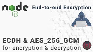 AES 256 GCM and ECDH  Authenticated Encryption and Decryption  Endtoend Encryption [upl. by Aitram]