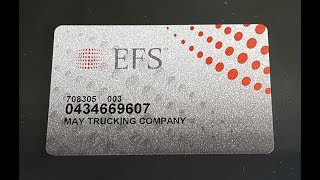 HOW TO FILL OUT EFS CHECKS AND PAY LUMPERS [upl. by Markus]