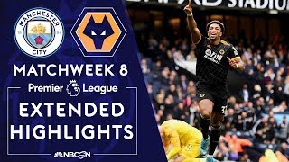 Manchester City v Wolves  PREMIER LEAGUE HIGHLIGHTS  10619  NBC Sports [upl. by Akieluz]