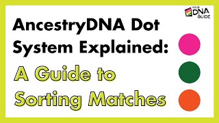 AncestryDNA Dot System How to Use It [upl. by Redienhcs]