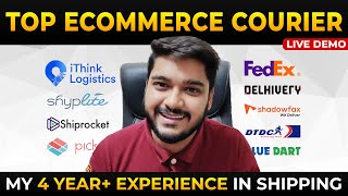 Top Ecommerce Courier in India  Best Shipping amp Logistic Service  Hindi  2021 [upl. by Enieledam608]