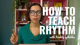 How to Teach Rhythm with Kodály Syllables [upl. by Ahsircal]