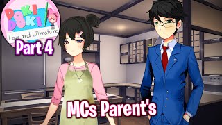 MCs ParentsPart 4DDLC Love amp Literature MOD [upl. by Aissat]