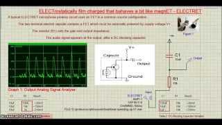 Proteus  Electret Condenser Microphone  How It Works [upl. by Ativ590]