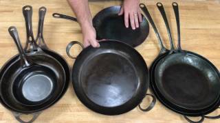 Modern Carbon Steel Pan Comparison [upl. by Avah]